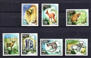 Kambodscha 1984 Set Wildtiere Briefmarken (Michel 613/19) postfrisch - Bild 1 von 1