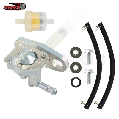 Válvula de palanca de combustible filtro de combustible línea de combustible para HONDA XR50 70 80 100 R CRF Foto 1 de 4