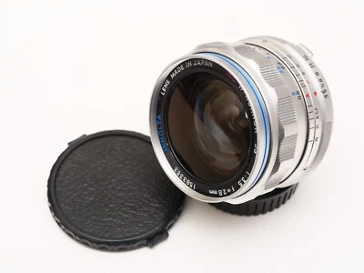 Prata personalizada refinada/CLAed! Lente Minolta MC W.Rokkor-SG 28mm f/3.5 DIGI OK - Imagem 1 de 4