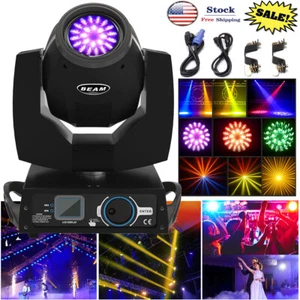 230W 7R Zoom Moving Head Beam Sharpy 24Prism 17Gobo Strobe DMX Stage Lighting US - Picture 1 of 19