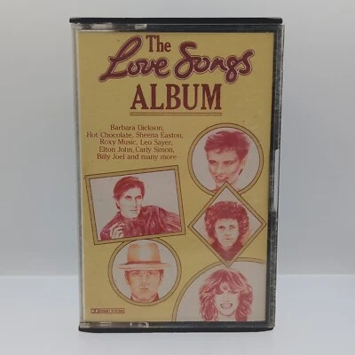 Various - The Love Songs Album (Cassette Tape, 1982) Compilation - Image 1 of 4