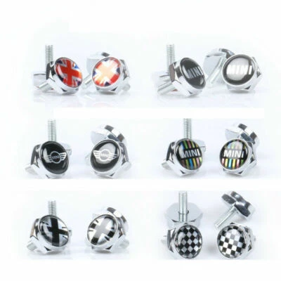 Крепежи для рамы номерного знака/импортные металлические винты для Mini Cooper  - Изображение 1 из 4