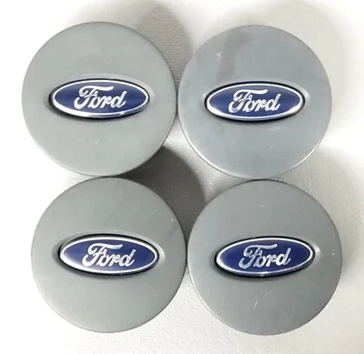 01-07 Ford Escape Charcoal Gray Wheel Center Caps 2LBJ-1A096-BA SET OF 4 - Image 1 of 4