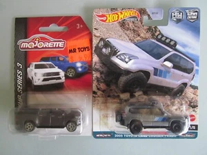 2 x Toyota set - Majorette Hilux and HW Land Cruiser Prado - Bild 1 von 4