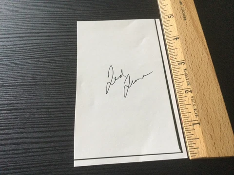 Ted Turner Signed Paper Cut Cover