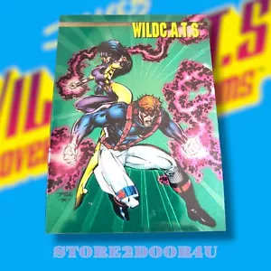 1994 WILDCATS Wildstorm Trading Card PROMO CARD #PR1 Wizard Magazine Insert - Bild 1 von 2