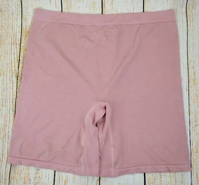 Bragas modeladoras Breezies sin costuras de control de piernas largas adelgazantes malva grandes L Foto 1 de 4