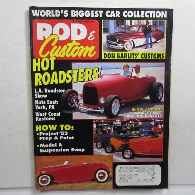 Rod and Custom Oct 1992 Model A Suspension, West Coast Kustoms, Don Garlits - Image 1 of 4