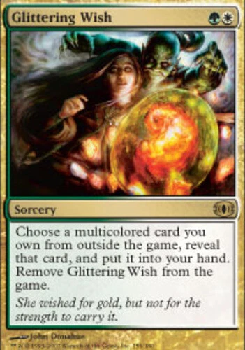 1x Light Play, English Foil Glittering Wish - Foil Future Sight  - Image 1 of 1