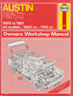 Austin Maxi 1969 To 1981 Haynes Owners Workshop Manual