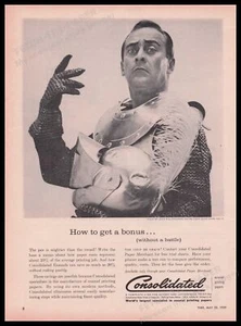 Consolidated Enamel Printing Papers 1950s Print Advertisement Ad 1959 Knight - Picture 1 of 1