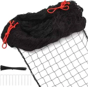 Poultry Netting for Chicken Coop 25' x 50' with 2.4" Square Mesh Heavy Duty NEW - Picture 1 of 7