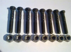8 x connecting rod screw & nut VW Audi 1.6l 1.8l 2.0l 1.8T G40 PY 2E ABF PL AGU AEB - Picture 1 of 24
