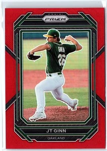 2023 Panini Prizm #39 JT Ginn Red Prizm #/199 - Picture 1 of 2