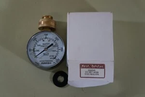Marsh Bellofram G24545 Wasserdruckmessgerät, 0-300 Psi, 0-2100 kPa, Neu - Bild 1 von 6