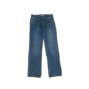 Tommy Hilfiger Straight Leg Boy's size 10 Dark Wash Blue Denim Jeans - Picture 1 of 4