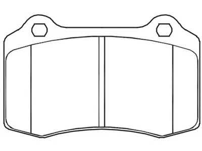 Conjunto de pastilhas de freio traseiras para 2003-2006 Jaguar XK8 2004 2005 KH948TB - Imagem 1 de 2