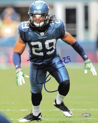 Foto firmada autografiada por Earl Thomas de 8x10 Seattle Seahawks MCS Holo #63092 Foto 1 de 2