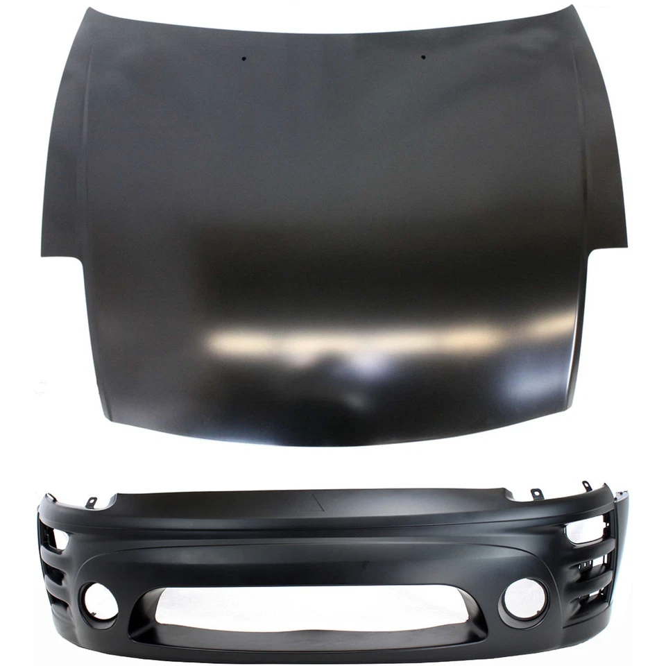 Bumper Cover Kit For 2002-2005 Mitsubishi Eclipse Front Built From February 2002 Foto 1 de 4