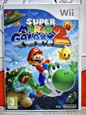 SUPER MARIO GALAXY 2 NINTENDO WII AVVENTURA PLATFORM EU CON ITALIANO OTTIMO - Immagine 1 di 4
