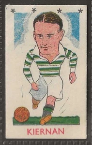 KIDDYS FAVOURITES-FOOTBALL STARS 1950 (BLACK STARS)-#103- SHEFFIELD WED. KEIRNAN - Picture 1 of 2