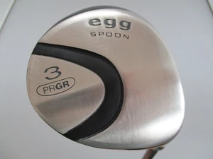 PRGR egg SPOON 2010 Fairway Wood 3W Fire Express (unknown) #700 Golf Clubs - Picture 1 of 6