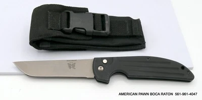 BENCHMADE 7500S Tsunami  Folding Knife with original nylon sheath - Image 1 of 4