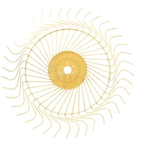 Rake Wheel - Left Hand fits Tonutti RTP8 RTP10 T13 P20BG004 fits Gehl P20BG004 - Image 1 of 1