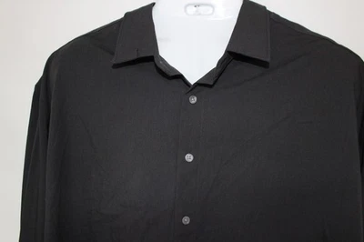 MERCER + METTLE GREY PERFORMANCE L/S Button-Up DRESS SHIRT SZ: 4XL 4X PRE-OWNED - Image 1 of 2