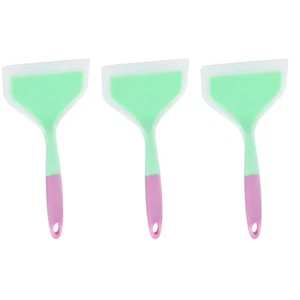 3 Pcs Silicone Fish Wok Spatula Non Stick Kitchen Spatulas - Picture 1 of 12
