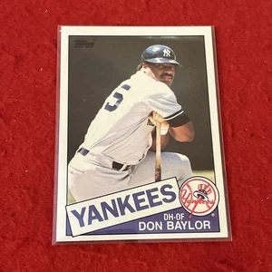 1985 Topps Don Baylor Karte #70 NM-MT Yankees - Bild 1 von 2