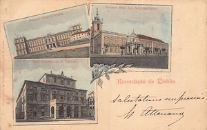 Portugal - LISBOA - Palacio Real d'Ajuda - Palacio Real das Neccessidades - Real - Picture 1 of 2