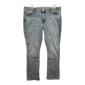 Lee Womens Regular Fit boot cut mid rise blue jeans Size 18L - Picture 1 of 7