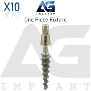 Sistema de accesorios de una sola pieza prótesis dental integrada titanio SLA superficie dental 10 - Imagen 1 de 6