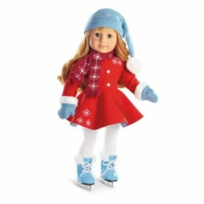 NEW American Girl Maryellen’s Ice Skating Outfit+ Accessories Brand NEW +BONUS - Image 1 of 4