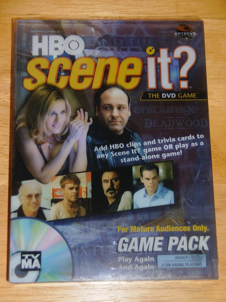 HBO Scene It? The DVD Game Pack Mature Audiences NEW, SEALED 2005 - Image 1 of 1