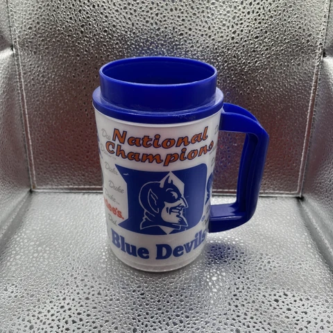 Vtg 2001 Duke Blue Devils Basketball National Championship mug battier boozer Cover