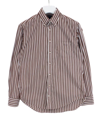 Camisa Gant Empire Popelina Calce Informal Hombres Grande Cuello Abotonado Rayas Foto 1 de 4