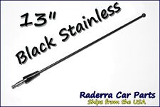 13" Black Stainless AM FM Antenna Mast FITS: 1998-2009 Dodge Durango