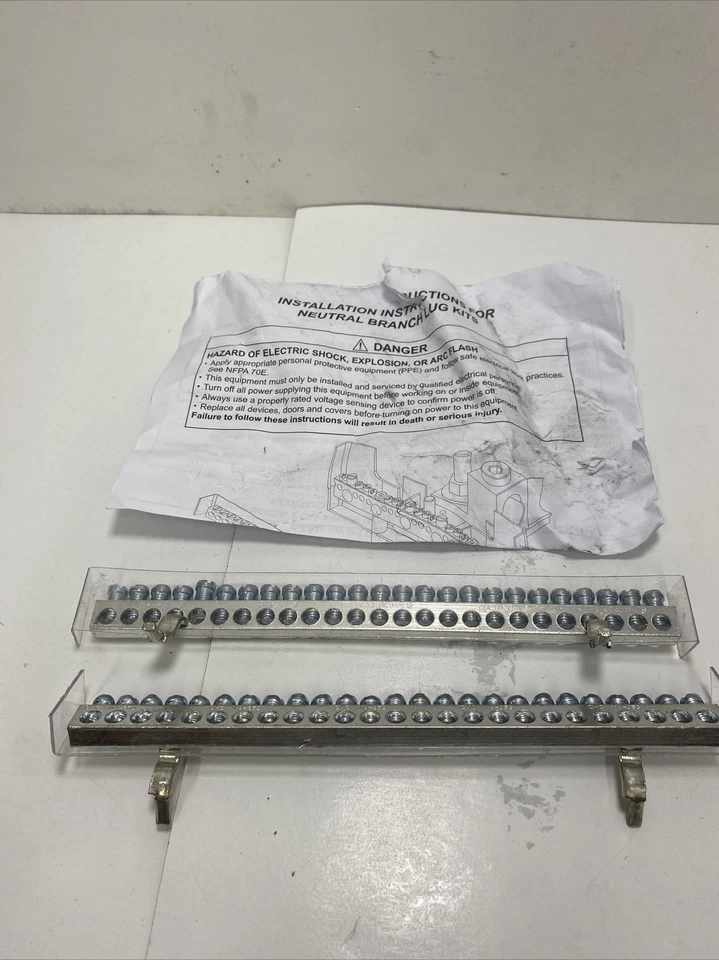 NEUTRAL BAR CMC NA-35S  4-14CU9AL LOT OF 2 - Image 1 of 4