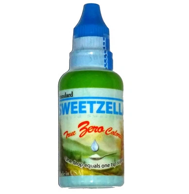 1 Oz Sweetzella liquid Sweetener sucralose slim skinny burn fat 400-600 servings - Image 1 of 2