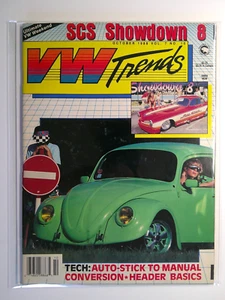 VW Trends Magazine October 1988 Volkswagen Thing Super Beetle Bug Bus Ghia - Picture 1 of 13