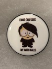 South Park Stan Emos Can Suck My Goth Balls Enamel Lapel Pin Free Ship In USA