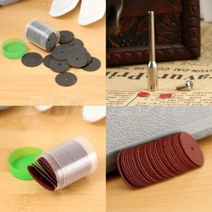 2 Tube 24mm Resin Cutting Grinding Wheels Disc & 2.35mm Mandrel for Rotary Tool - Picture 1 of 10