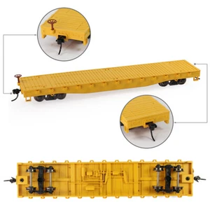 Evemodel Trains 1 Unit HO Scale 52' Flat Car 1:87 52ft Container Carriage - Picture 1 of 12