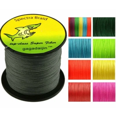 100M/300M/500M GA 8 Strands Braided Sea Fishing Line Strong Loading 130LB-300LB - Image 1 of 4