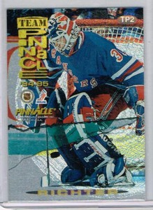 1994-95 Pinnacle Team Pinnacle Dufex Back Mike Richter-Curtis Joseph NM/MT  1877