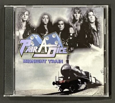 Компакт-диск PairADice Midnight Train б/у переиздание металла очень хорошее состояние - Изображение 1 из 2