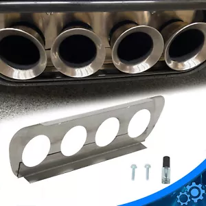For 14-2019 Corvette C7 Z06 NPP Stainless Steel Rear Exhaust Filler Panel Grille - Picture 1 of 13