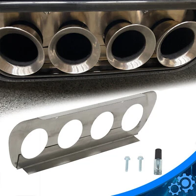 For 14-2019 Corvette C7 Z06 NPP Stainless Steel Rear Exhaust Filler Panel Grille Foto 1 de 4